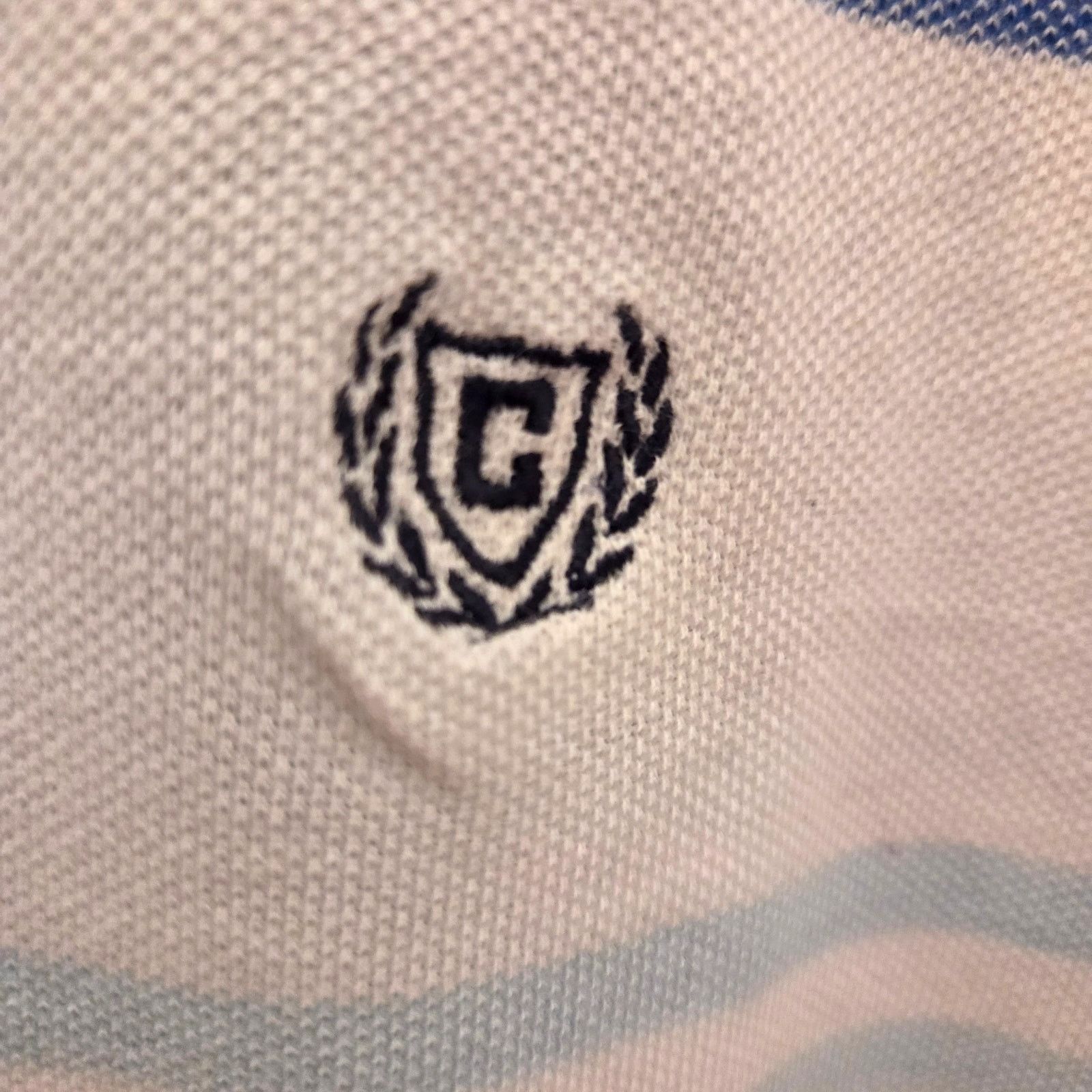 Chaps CHAPS Natural Stretch Striped Polo Shirt - Men's Large Size US L / EU 52-54 / 3 - 6 Thumbnail