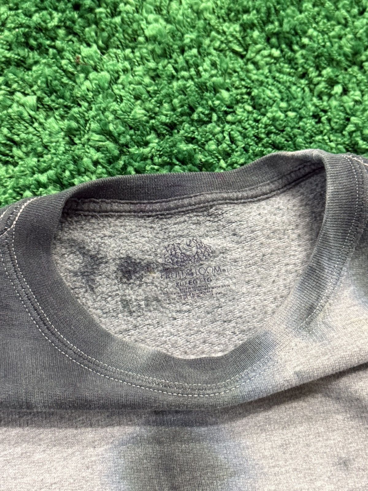 Fruit Of The Loom × Vintage Vintage Tie Dye Fruit Of The Loom Sweatshirt XL Size US XL / EU 56 / 4 - 3 Thumbnail