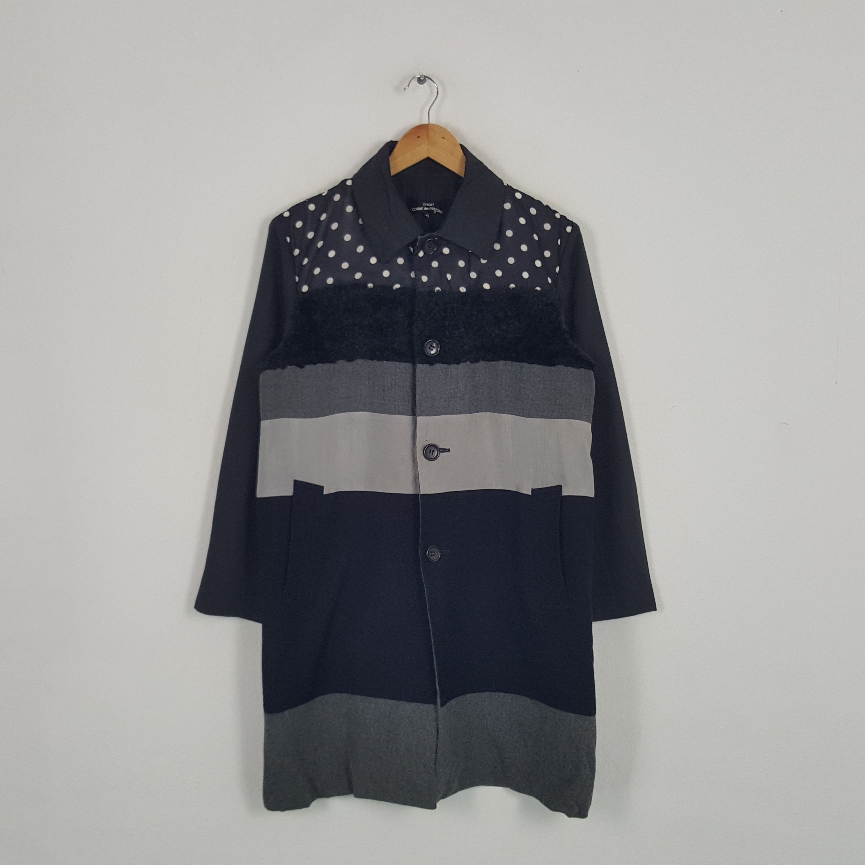 Comme des Garcons × Vintage Vintage Comme des Garcons Tricot Japanese Designer Jacket Size US S / EU 44-46 / 1 - 1 Thumbnail