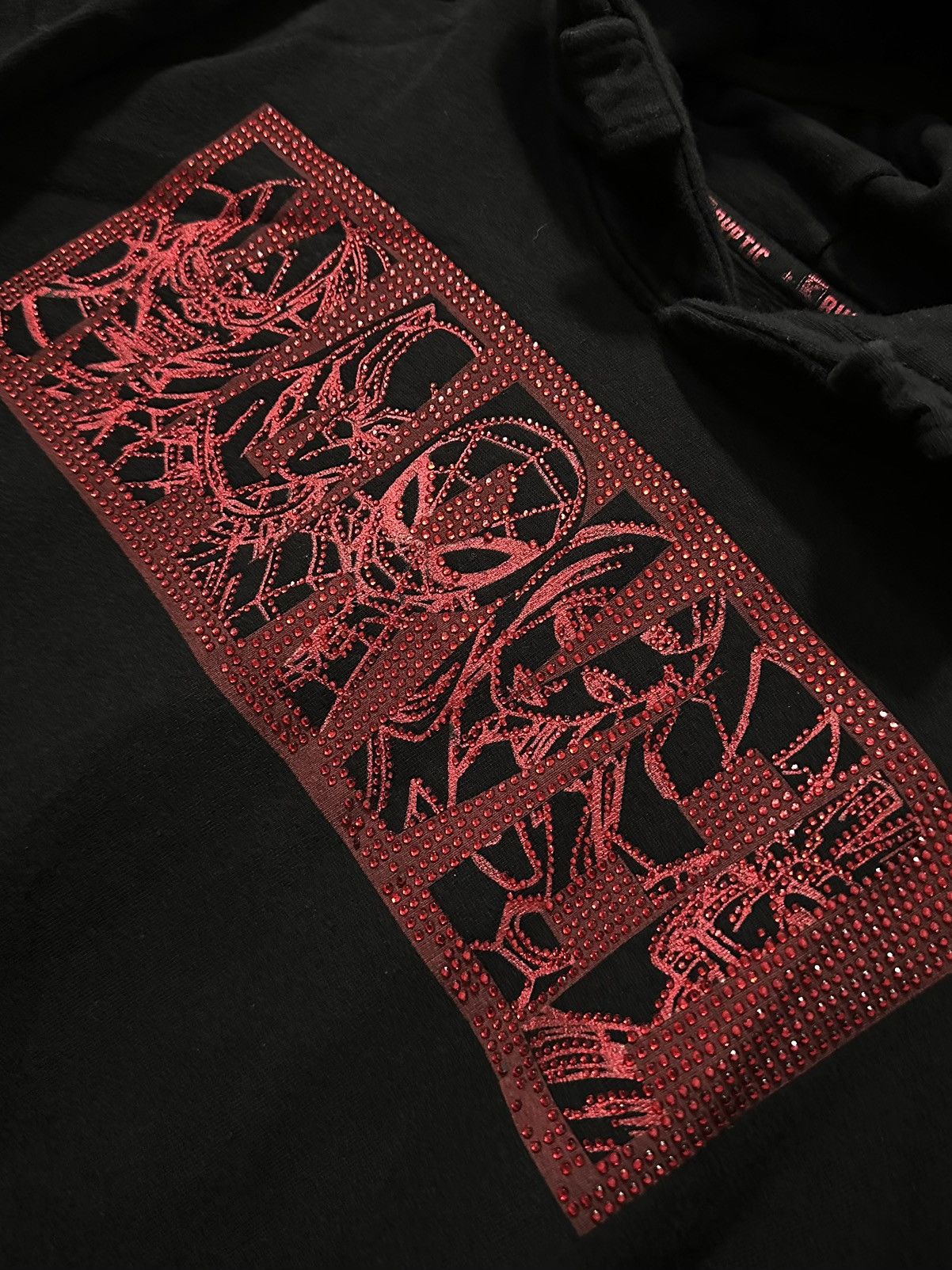 Marvel Comics Marvel Superhero Rhinestone Pullover Hoodie Size US M / EU 48-50 / 2 - 2 Thumbnail