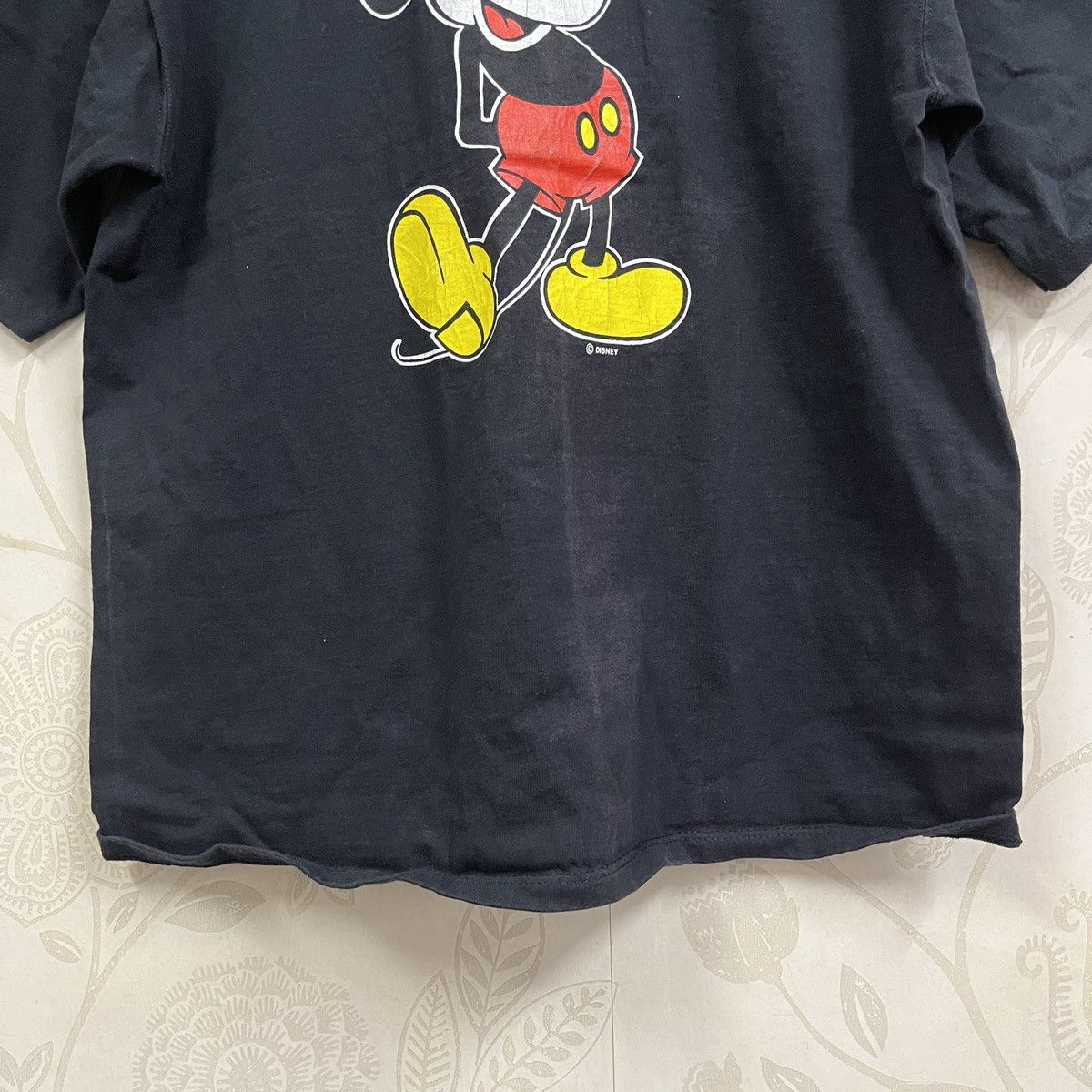 Disney Vintage Grails Mickey Mouse California Genius USA TShirt Size US L / EU 52-54 / 3 - 9 Thumbnail