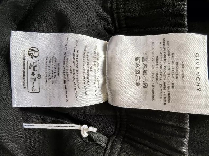 Givenchy Givenchy Givenchy Black Cargo Pants with Detachable Design Size US 33 - 9 Thumbnail