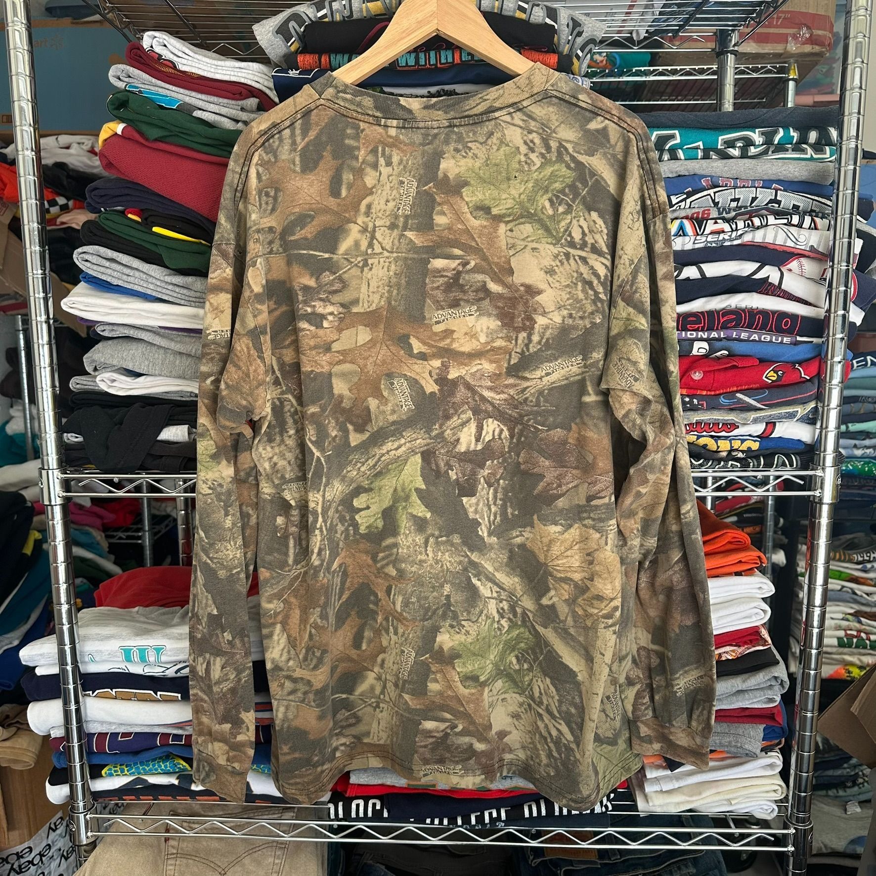 Realtree Vintage 90s Realtree Camo T-Shirt Long Sleeve Grunge Gorpcor Size US XL / EU 56 / 4 - 7 Thumbnail