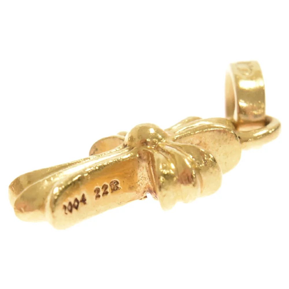 Chrome Hearts Chrome Hearts Gold & Sapphire Cross Charm Size ONE SIZE - 6 Thumbnail