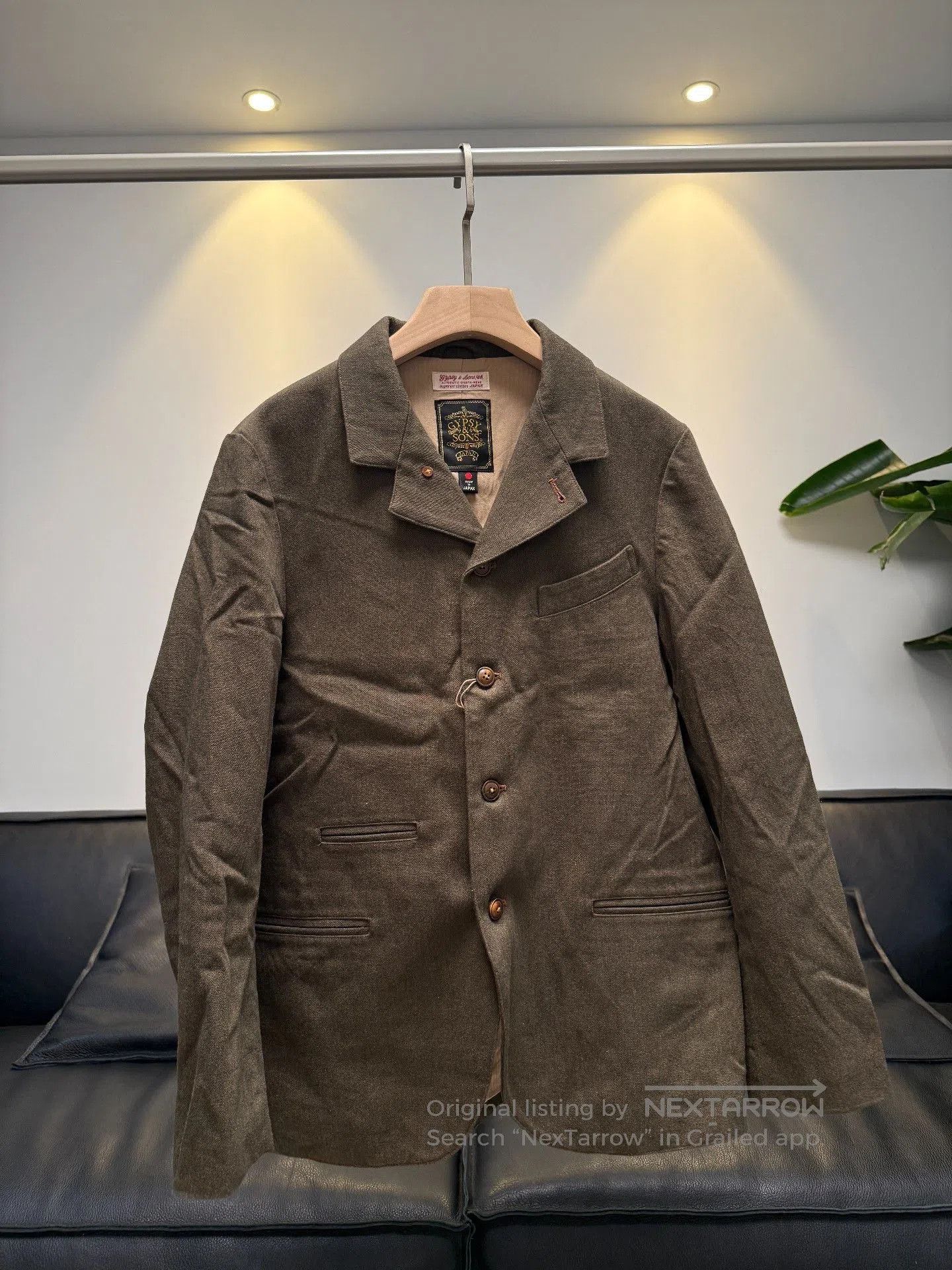 Japanese Brand Gypsy & Sons Wool Blend Suit Jacket. Size US S / EU 44-46 / 1 - 5 Thumbnail