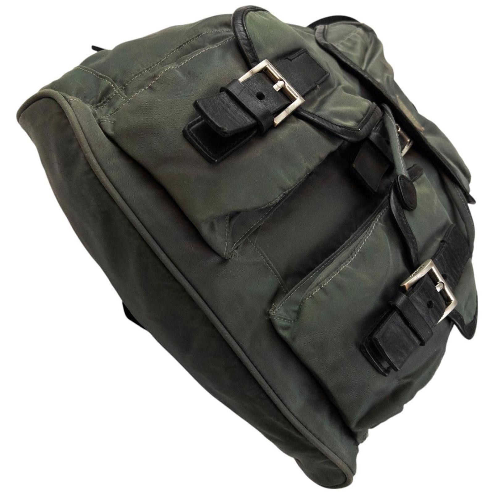 Prada Vintage Prada Bucket Backpack Size ONE SIZE - 7 Thumbnail