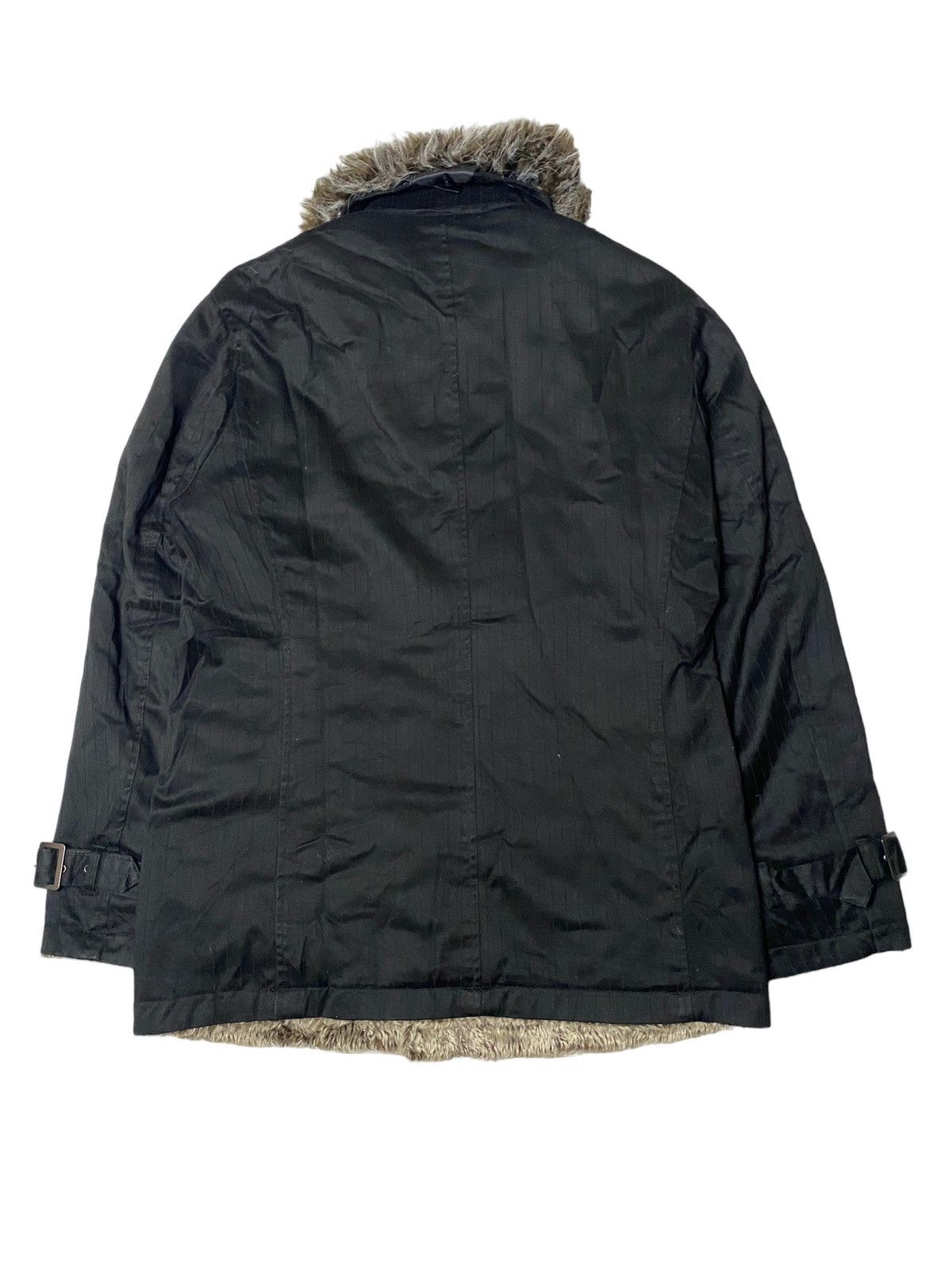 If Six Was Nine 2000's Louis Chavlon Crazy Fur Jacket Size US L / EU 52-54 / 3 - 5 Thumbnail