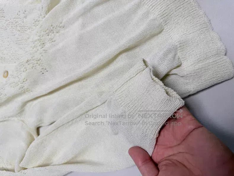 Our Legacy Our Legacy Lace woolen knitted sweater Size US S / EU 44-46 / 1 - 4 Thumbnail