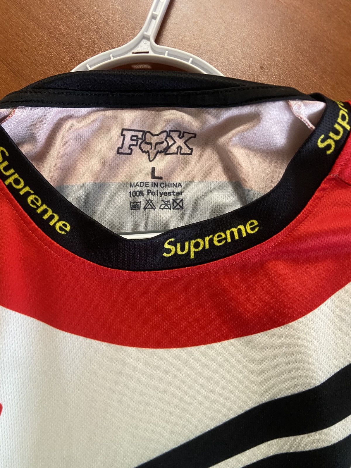 Supreme Supreme motocross long sleeve Size US L / EU 52-54 / 3 - 3 Thumbnail