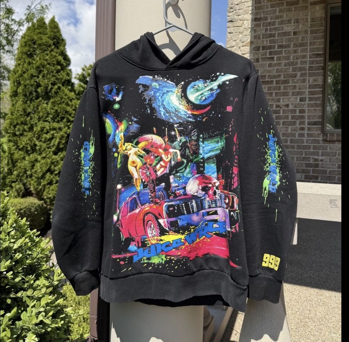 Vlone Juice Wrld X Vlone 999 Blade Hoodie 100% Authentic | Grailed