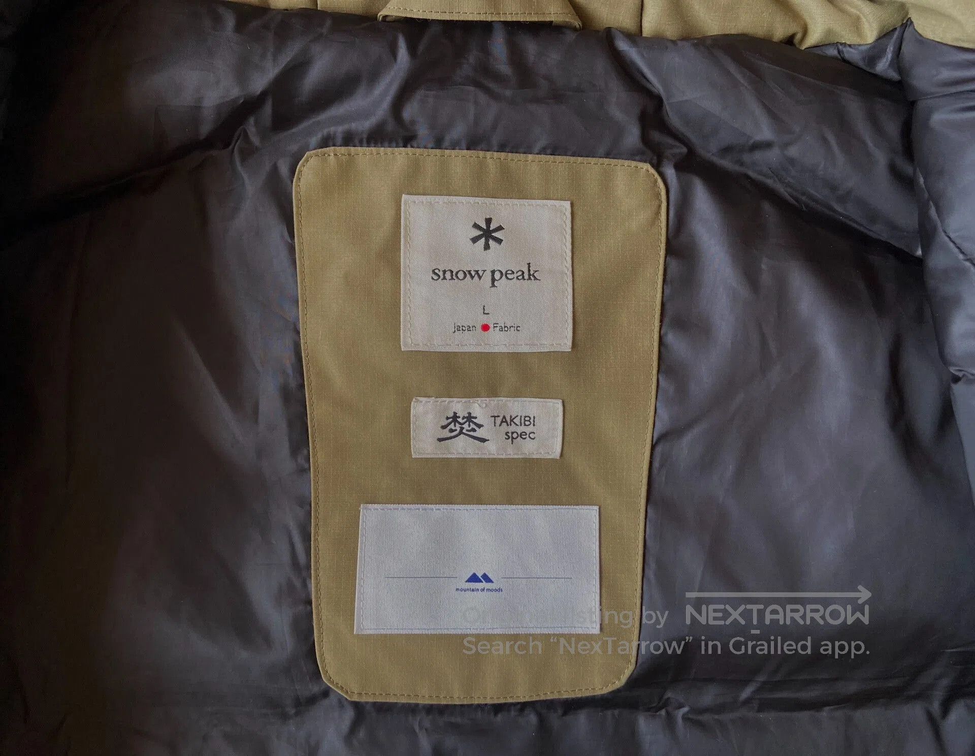 Snow Peak Snow Peak MM FR Riders Down Jacket. Size US L / EU 52-54 / 3 - 7 Thumbnail