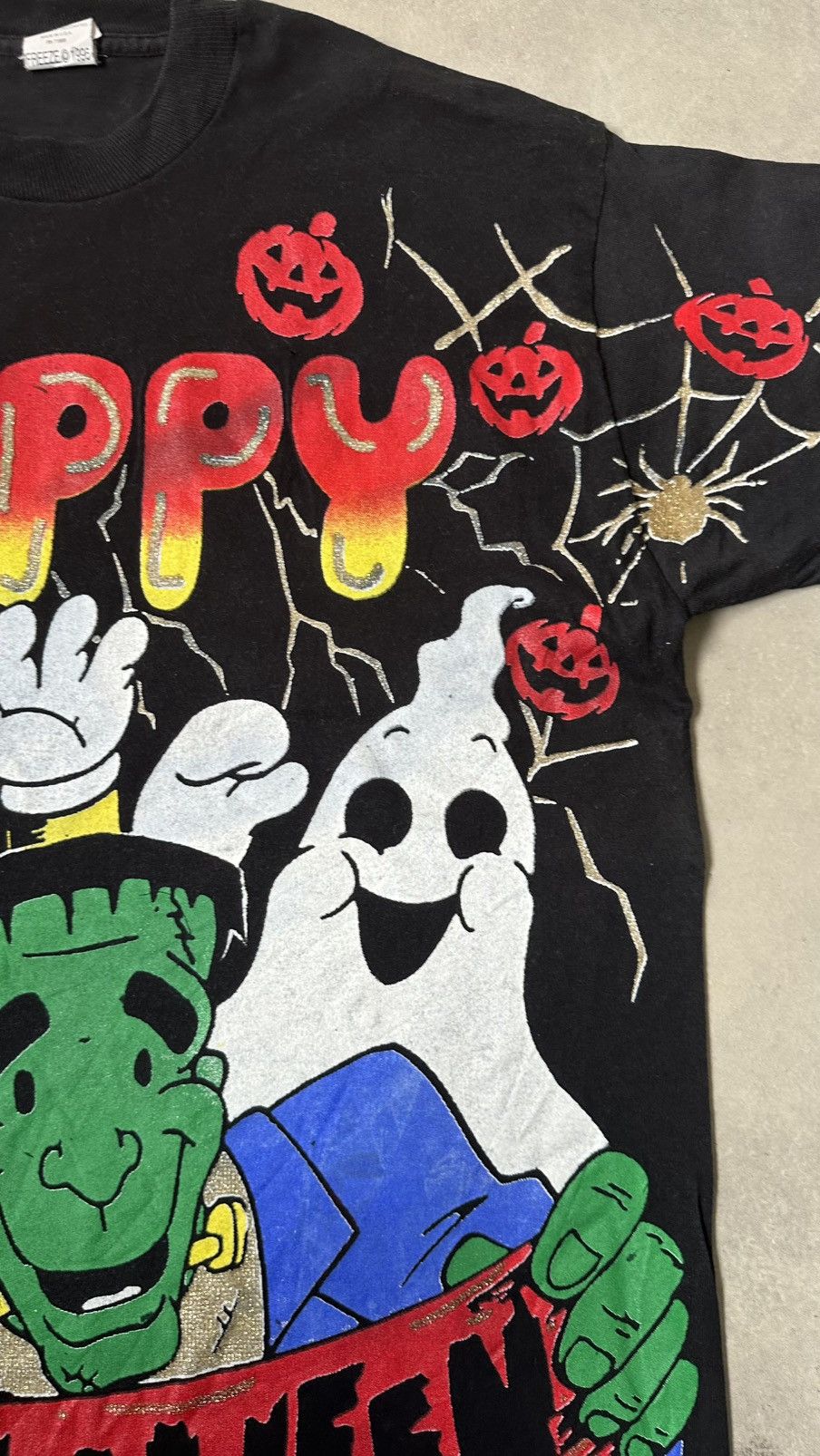 Vintage VINTAGE FREEZE HAPPY HELLOWEN 1996 TEE Size US M / EU 48-50 / 2 - 4 Thumbnail