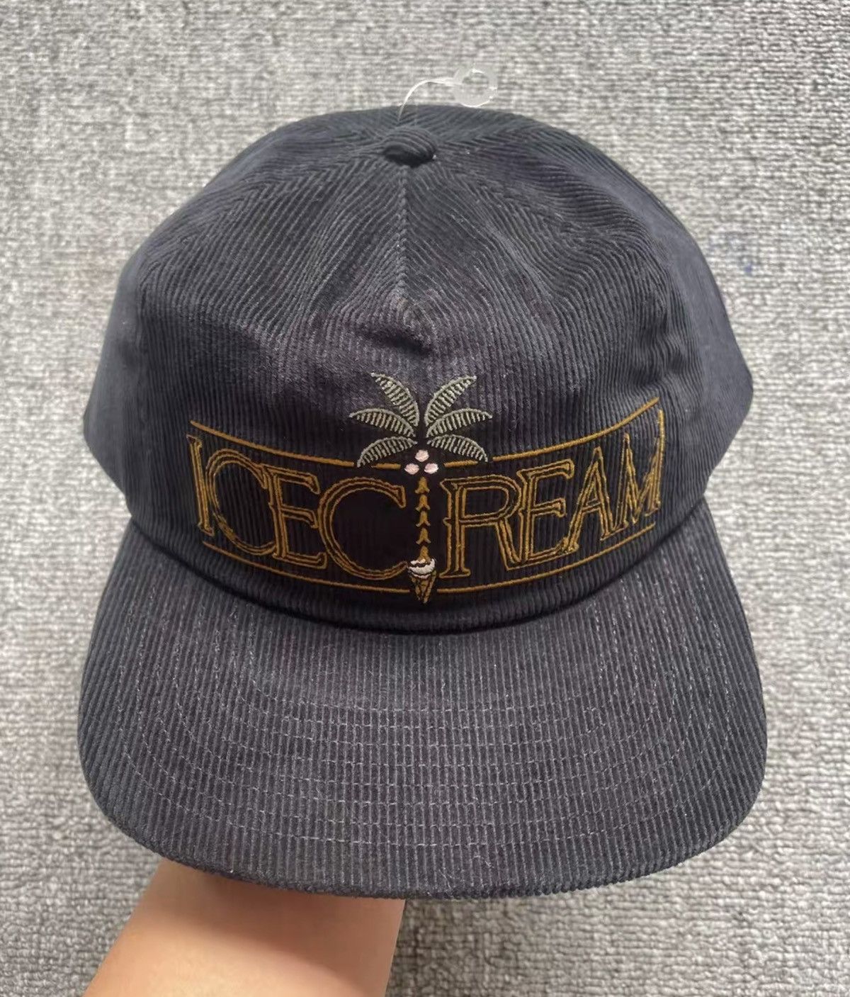 Billionaire Boys Club BBC ICECREAM Corduroy Embroidered Baseball Cap Size ONE SIZE - 1 Thumbnail