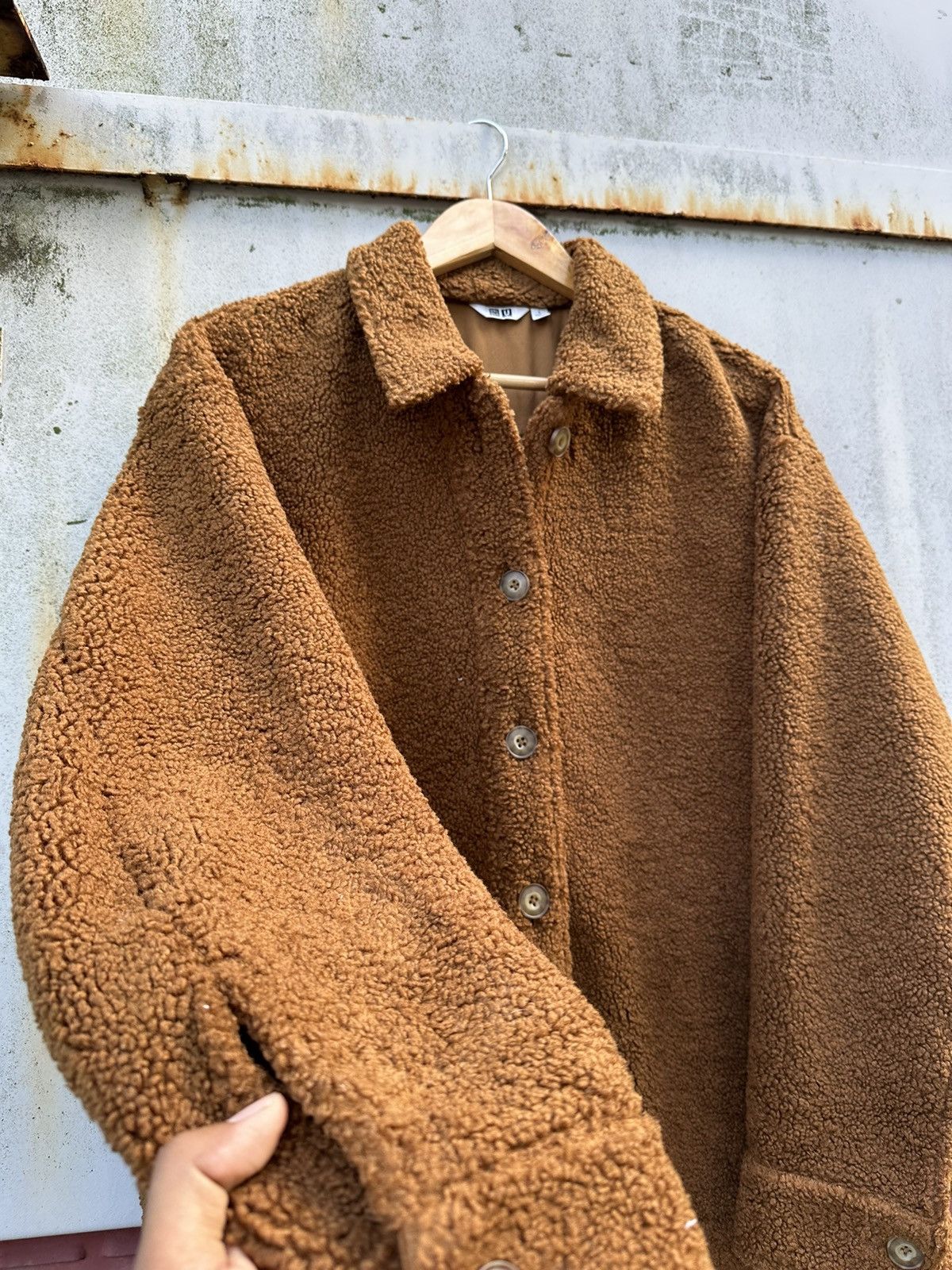 Christophe Lemaire UNIQLO X CHRISTOPE LEMAIRE BROWN FLEECE JACKET Size US L / EU 52-54 / 3 - 7 Thumbnail