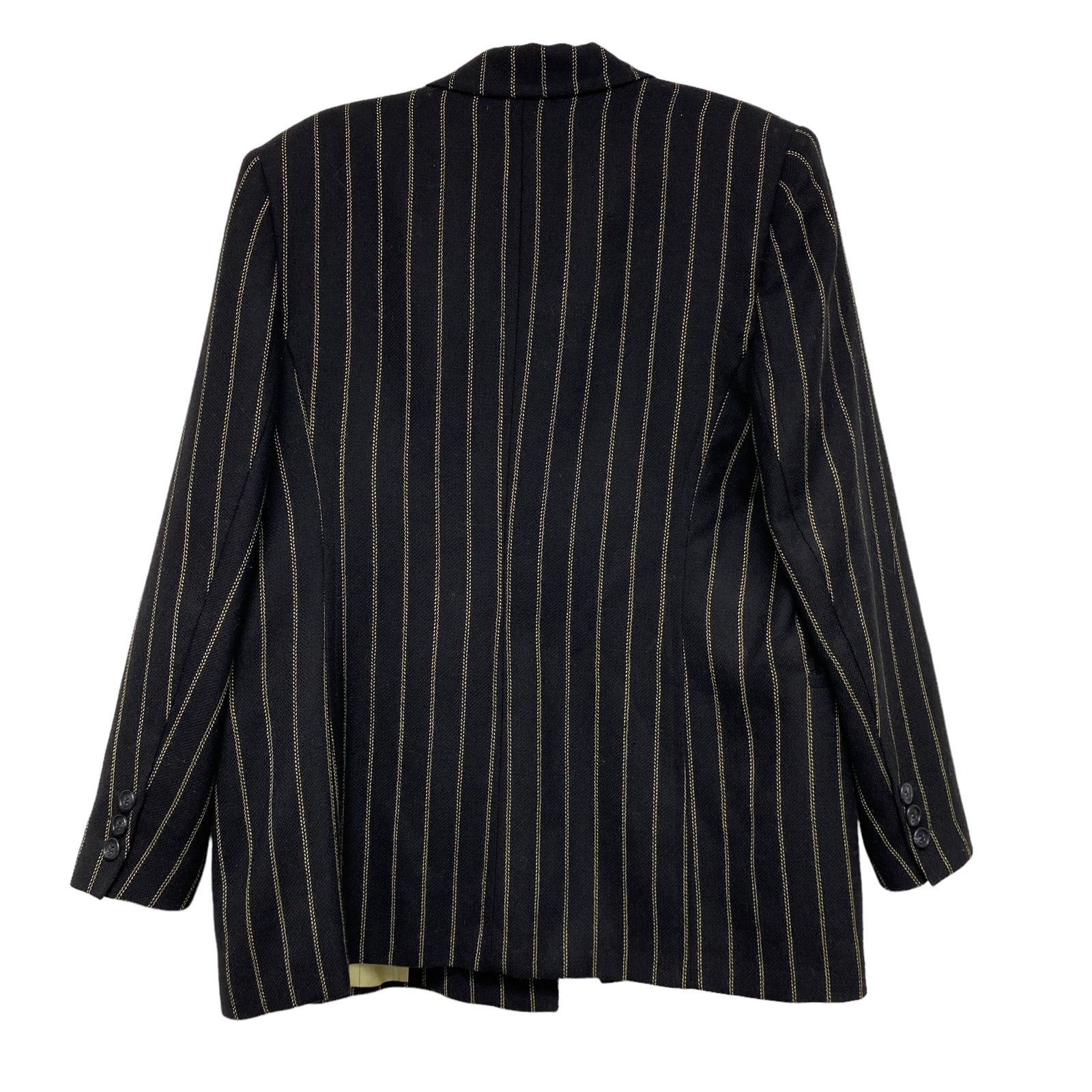 Vintage Vintage Mondi Oversized Pinstripe Double Breasted Blazer Size S / US 4 / IT 40 - 5 Thumbnail