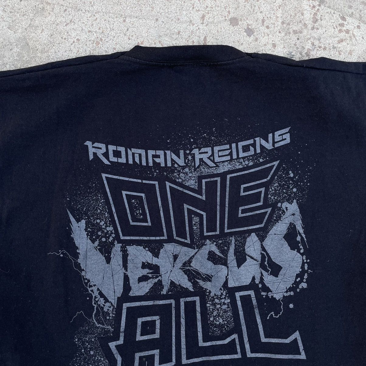 Vintage × WWE Vintage WWE T-shirts Logo Fight Roman Reigns Size US XL / EU 56 / 4 - 11 Thumbnail