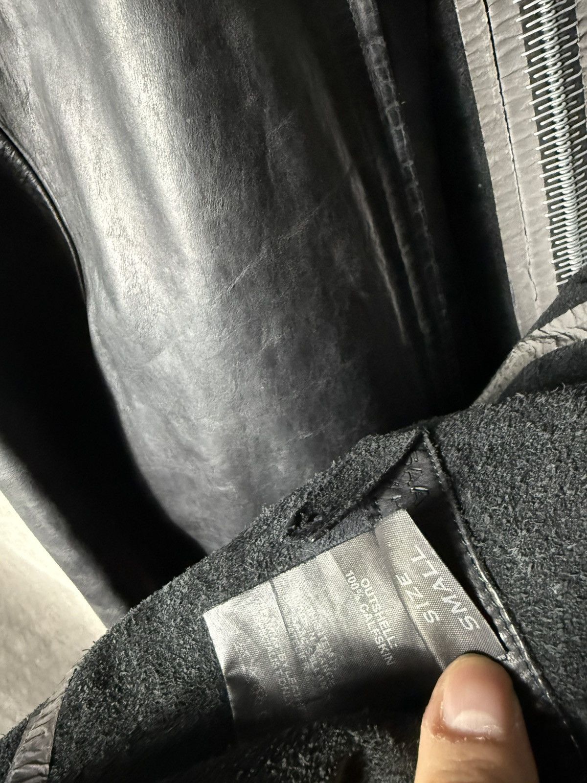 Isaac Sellam Experience ISAAC SELLAM Heavy Calfskin Jacket Size US S / EU 44-46 / 1 - 10 Thumbnail