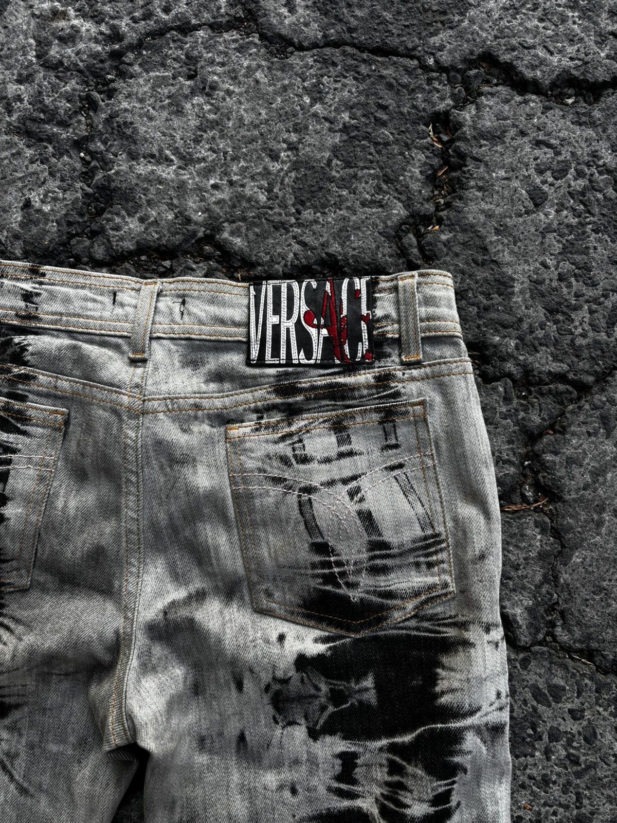 Versace Versace Jeans Print Rare Size 28" / US 6 / IT 42 - 5 Thumbnail