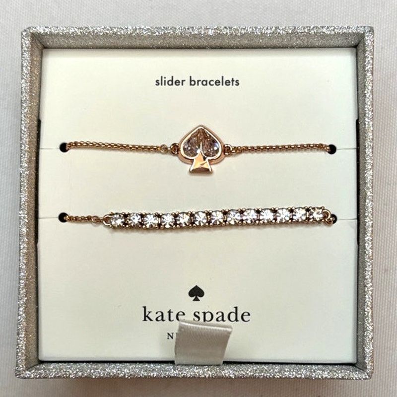 Kate Spade KATE SPADE 2-pc Slider Bracelet Gift Set | Rose Gold Color Size ONE SIZE - 7 Thumbnail