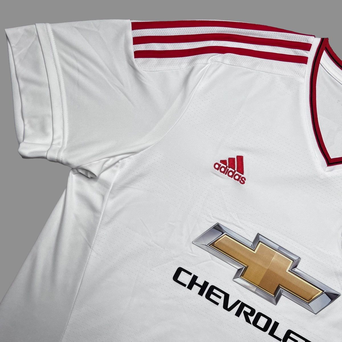 Adidas 2015 Adidas Manchester United Anthony Martial Away Jersey Size US XL / EU 56 / 4 - 8 Thumbnail