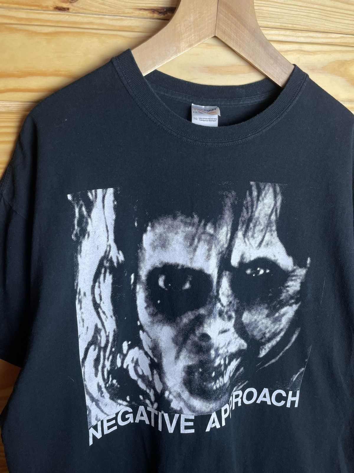 Band Tees × Vintage Vintage Negative Approach T-Shirt Hardcore Punk Band Tee Size US L / EU 52-54 / 3 - 2 Thumbnail