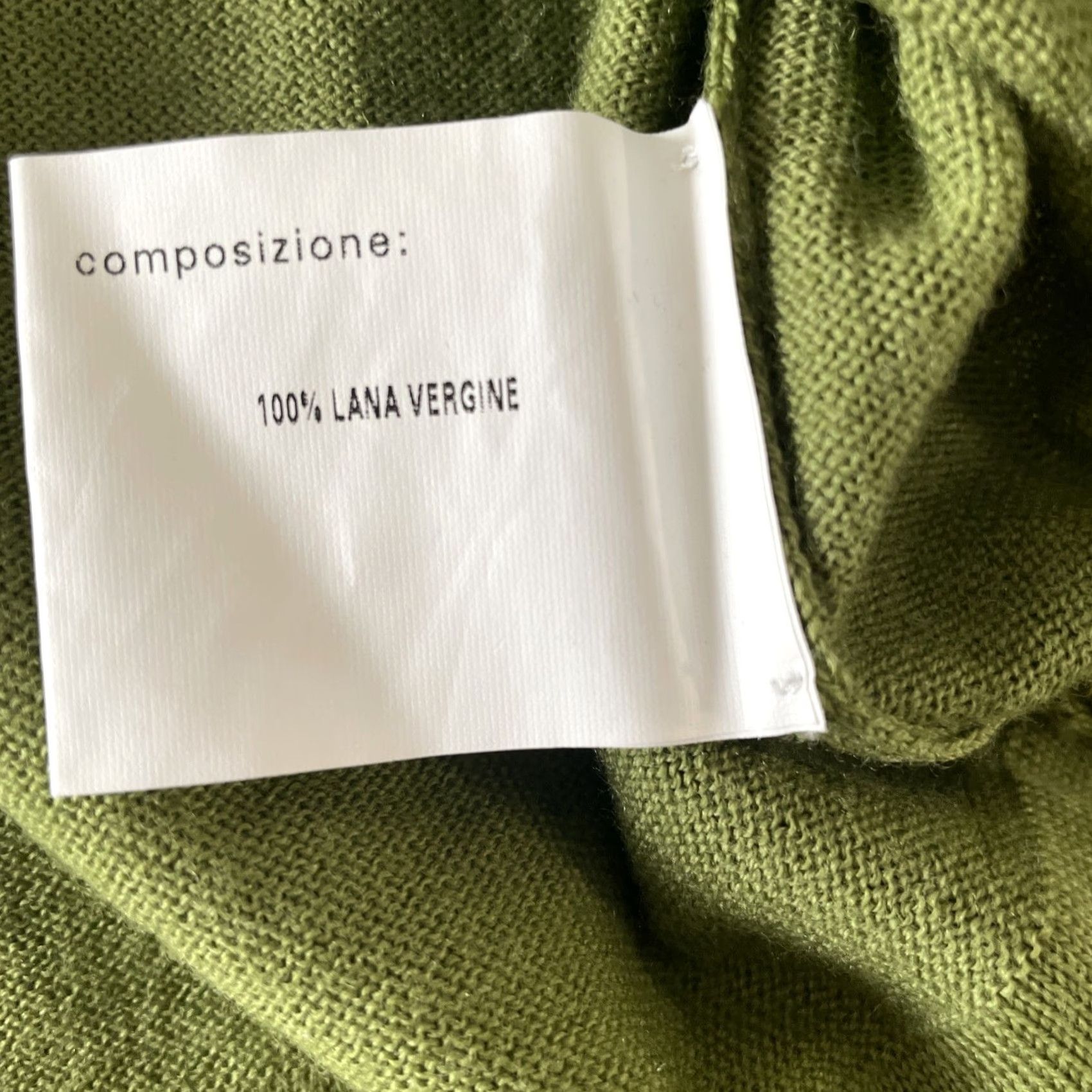 Vintage VINTAGE NANI BON Sweater Mens M Green 100% Wool Mock Neck Cable-Knit Classic Designer Italy Size US M / EU 48-50 / 2 - 5 Thumbnail