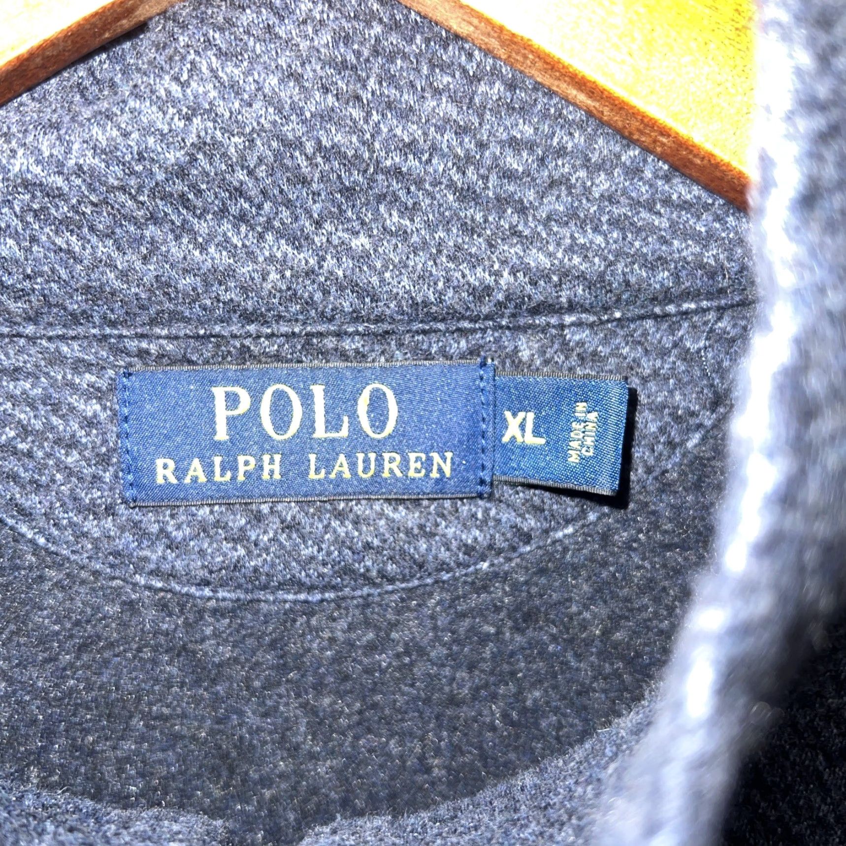 Ralph Lauren Polo Ralph Lauren Blue Half Zip Pullover Mens XL Pullover Blue Polo Ralph Lauren Half Zip Pullover Mens XL Size US XL / EU 56 / 4 - 3 Thumbnail