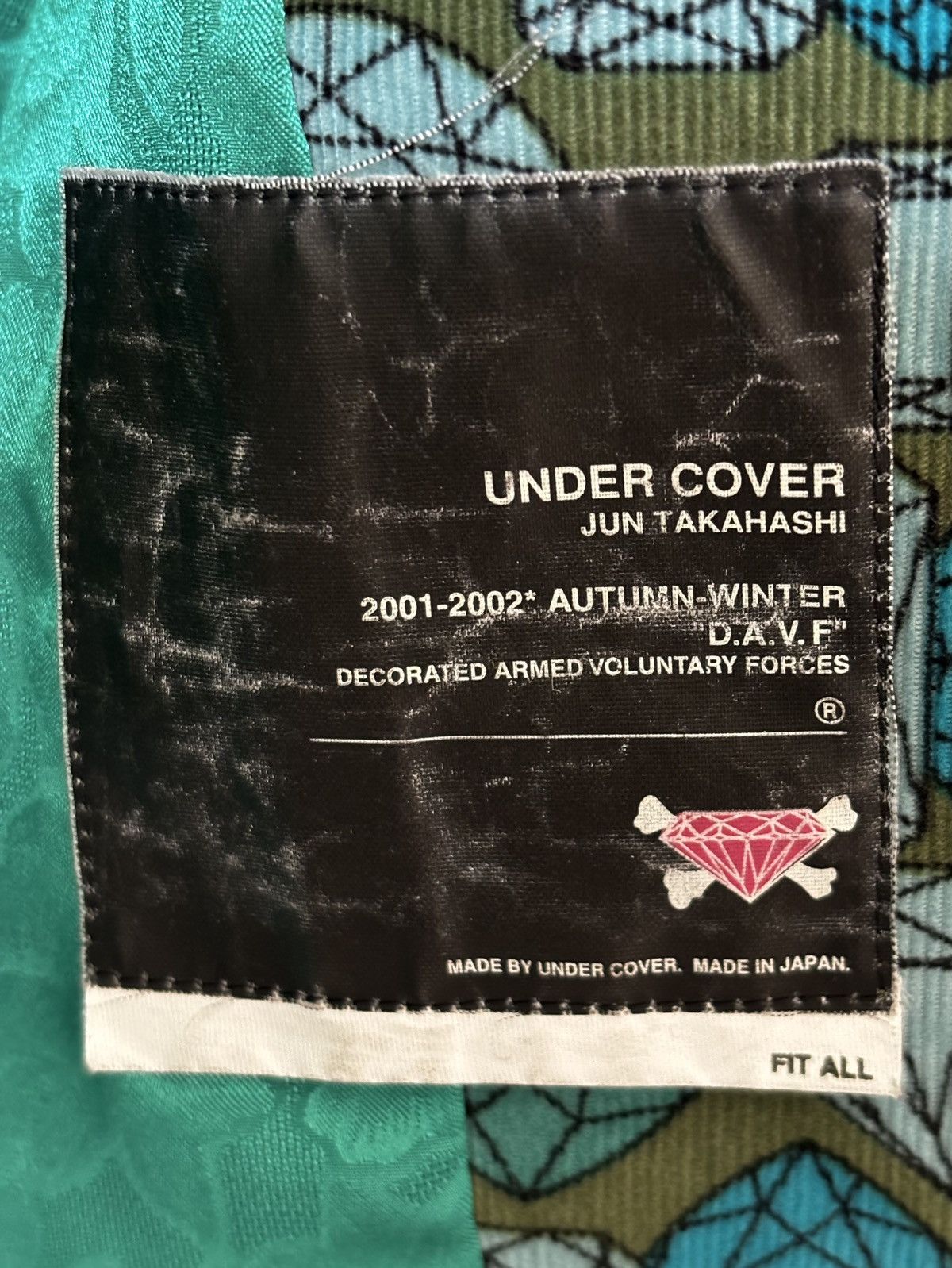 Undercover Undercover AW01 DAVF blazer Size US M / EU 48-50 / 2 - 3 Thumbnail