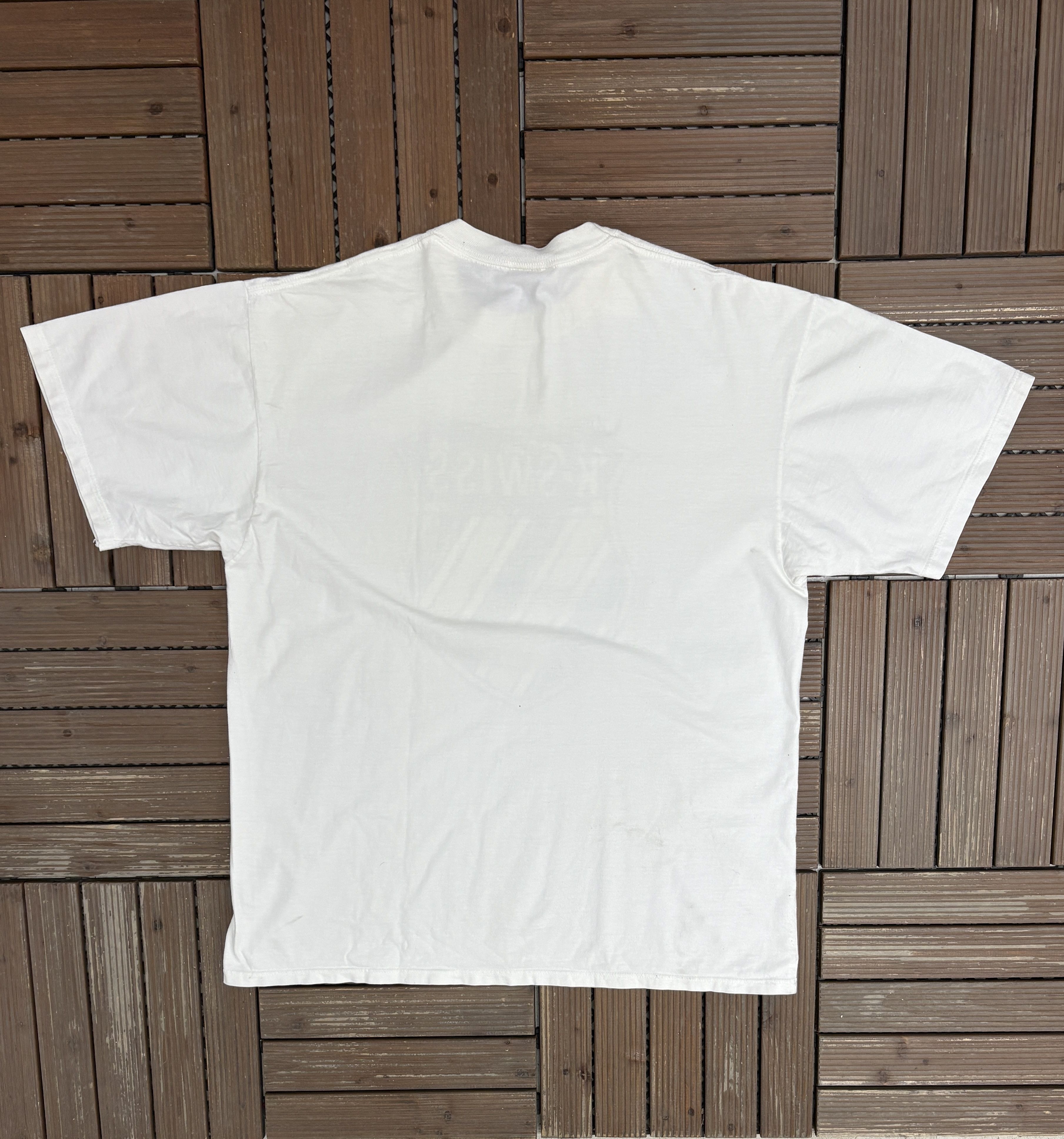 K-Swiss K-Swiss Shoes Vintage Made in USA White T-Shirt Tee Size US XL / EU 56 / 4 - 4 Thumbnail