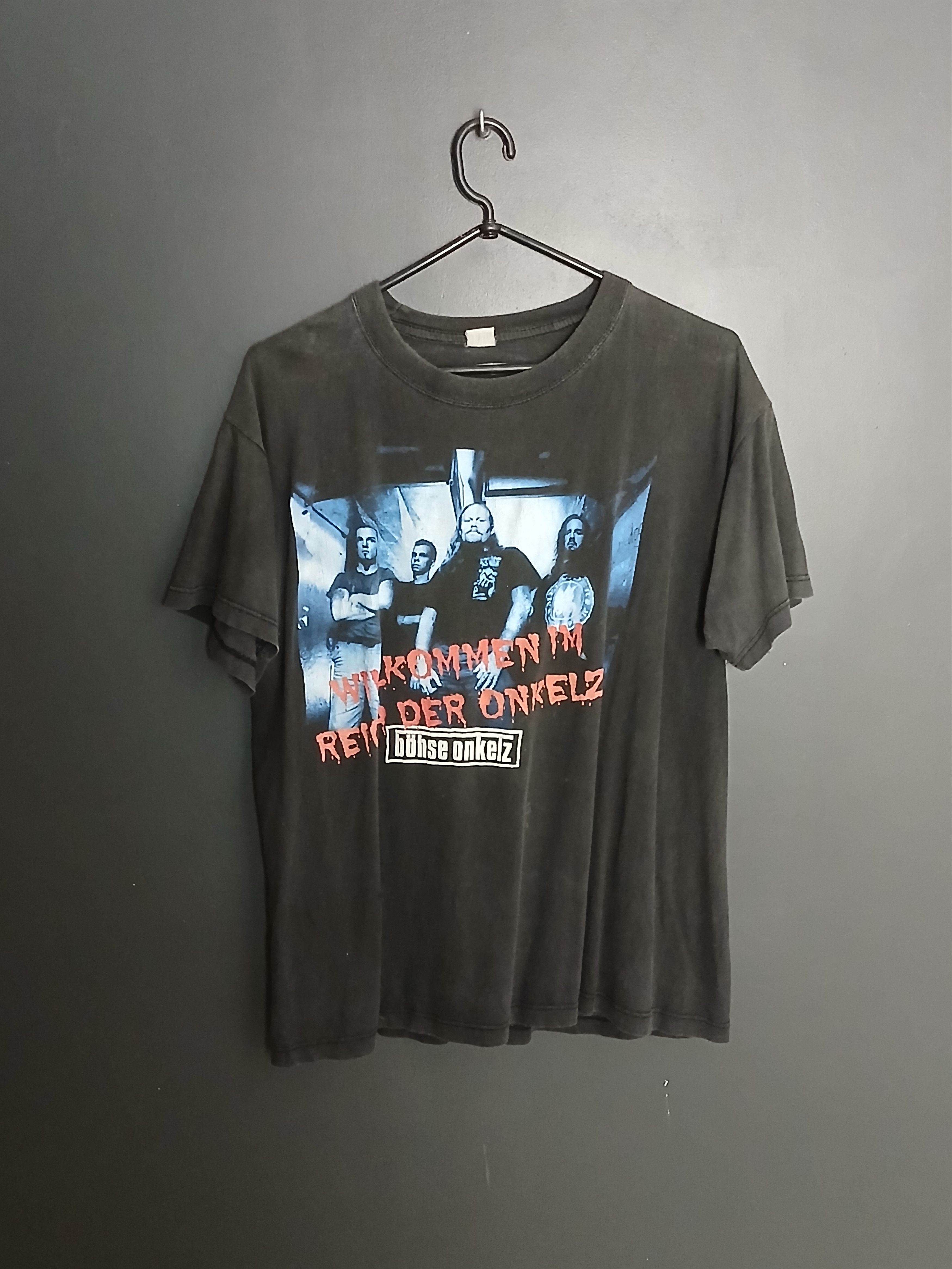 Band Tees × Vintage Vintage Böhse Onkelz T-Shirt Size US M / EU 48-50 / 2 - 1 Thumbnail