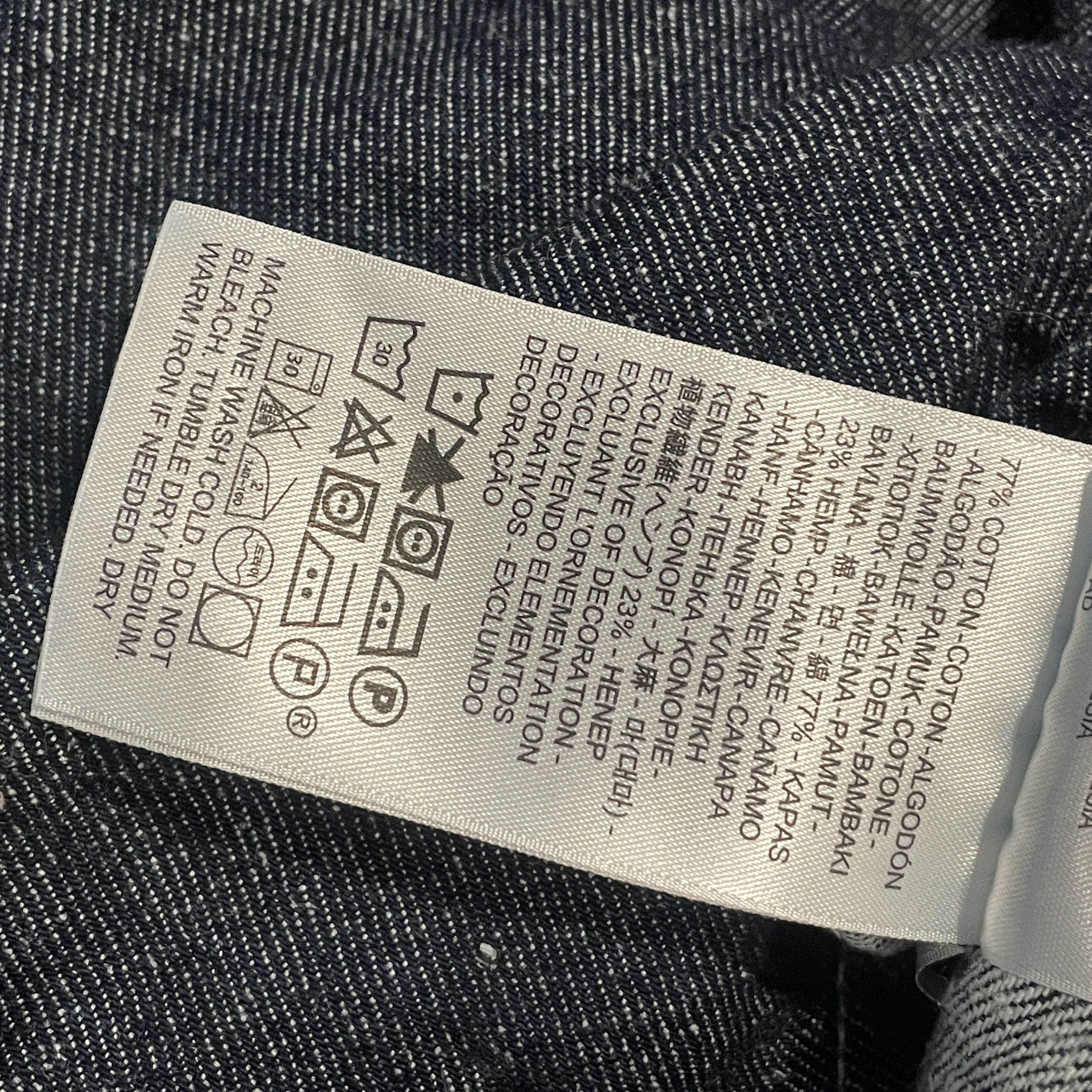Levi's ~ LEVI'S Oversized Sm Button-Up Shirt Denim Unisex Size S / US 4 / IT 40 - 14 Thumbnail