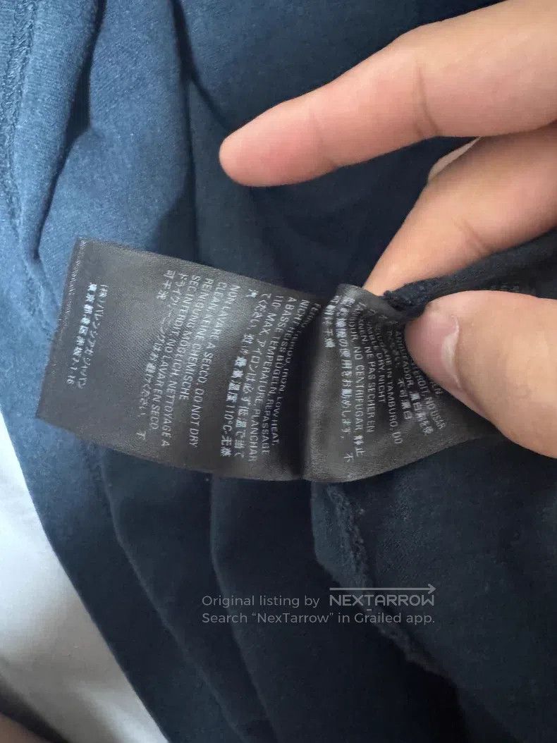 Balenciaga Balenciaga Blue 1917 letter short sleeve Size US XXS / EU 40 - 5 Thumbnail