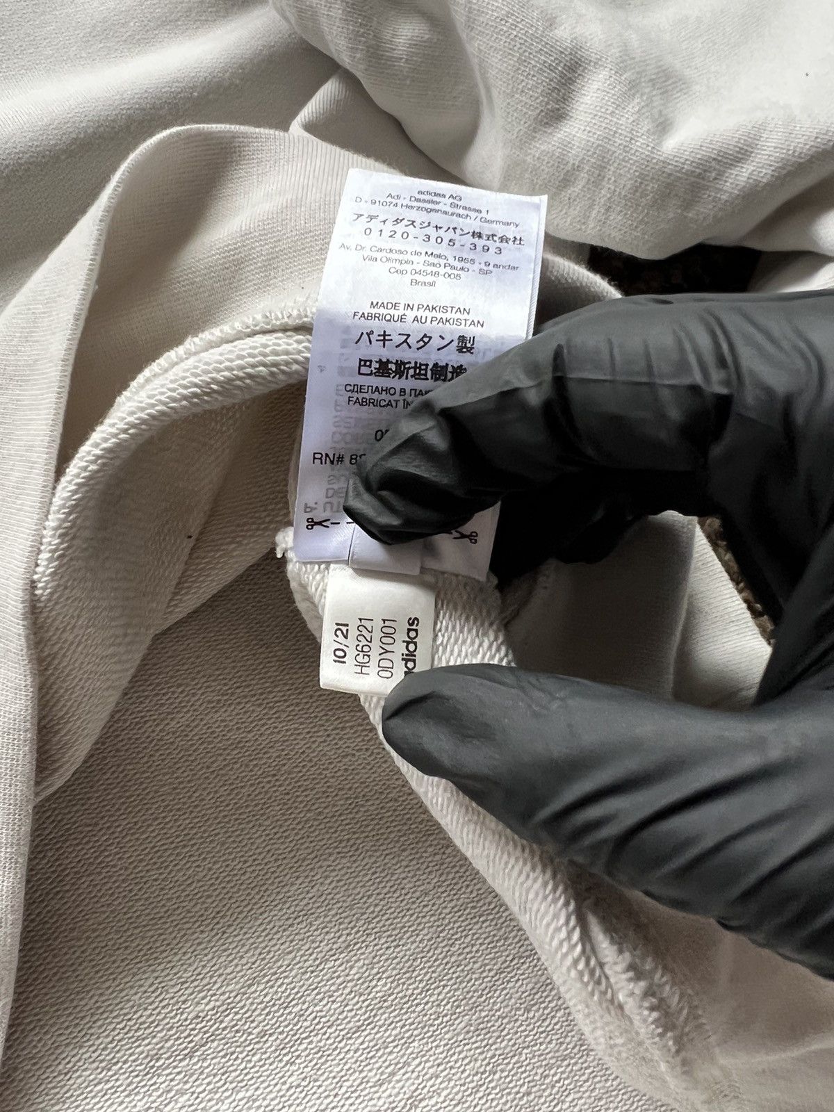 Adidas × Y-3 × Yohji Yamamoto Adidas Y-3 Yohji Yamamoto Hoodie Grey Up Size US L / EU 52-54 / 3 - 12 Thumbnail