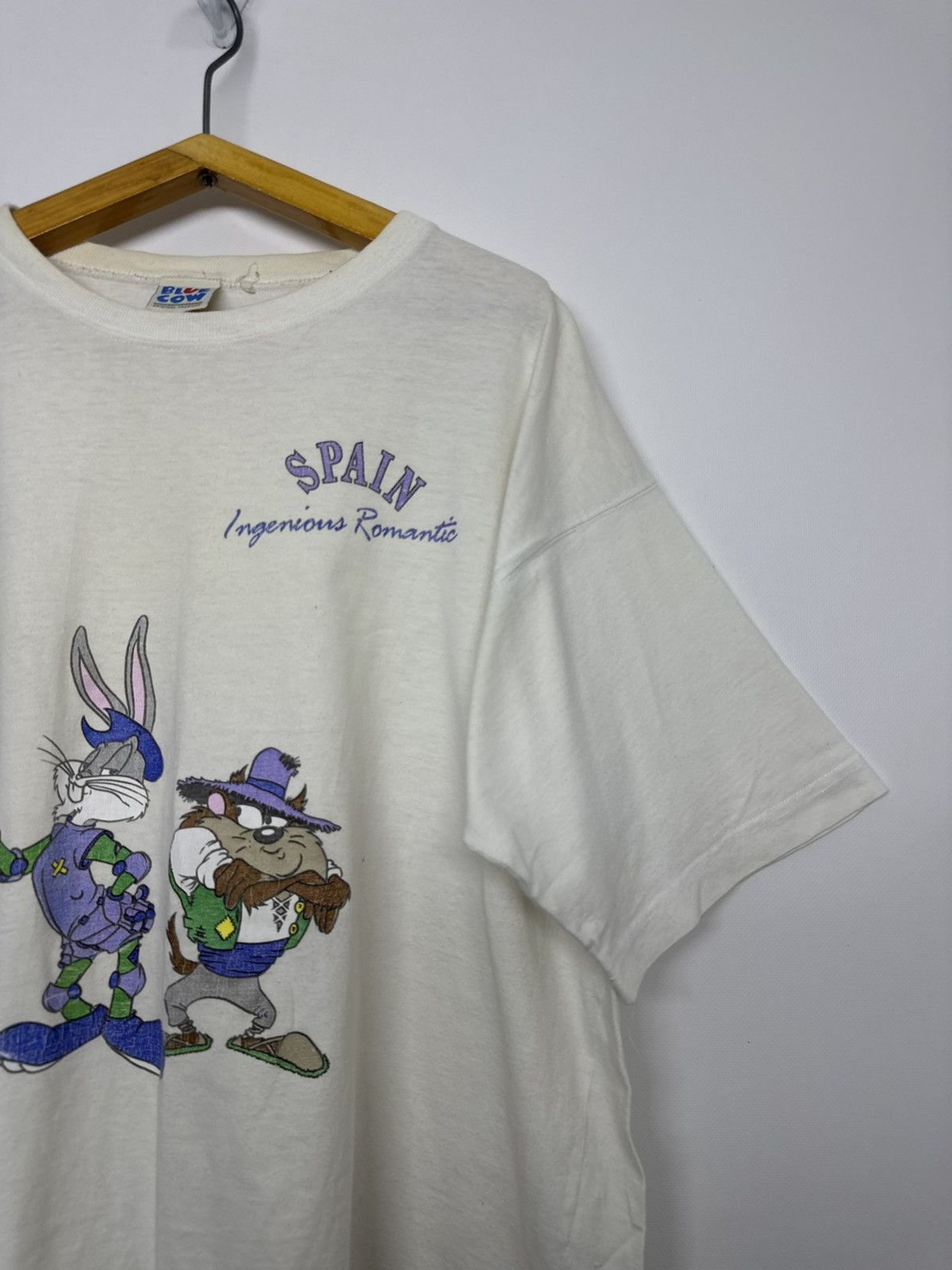 Disney Vintage 90s Looney tunes Orlando Magic t-shirt Size US XL / EU 56 / 4 - 6 Thumbnail