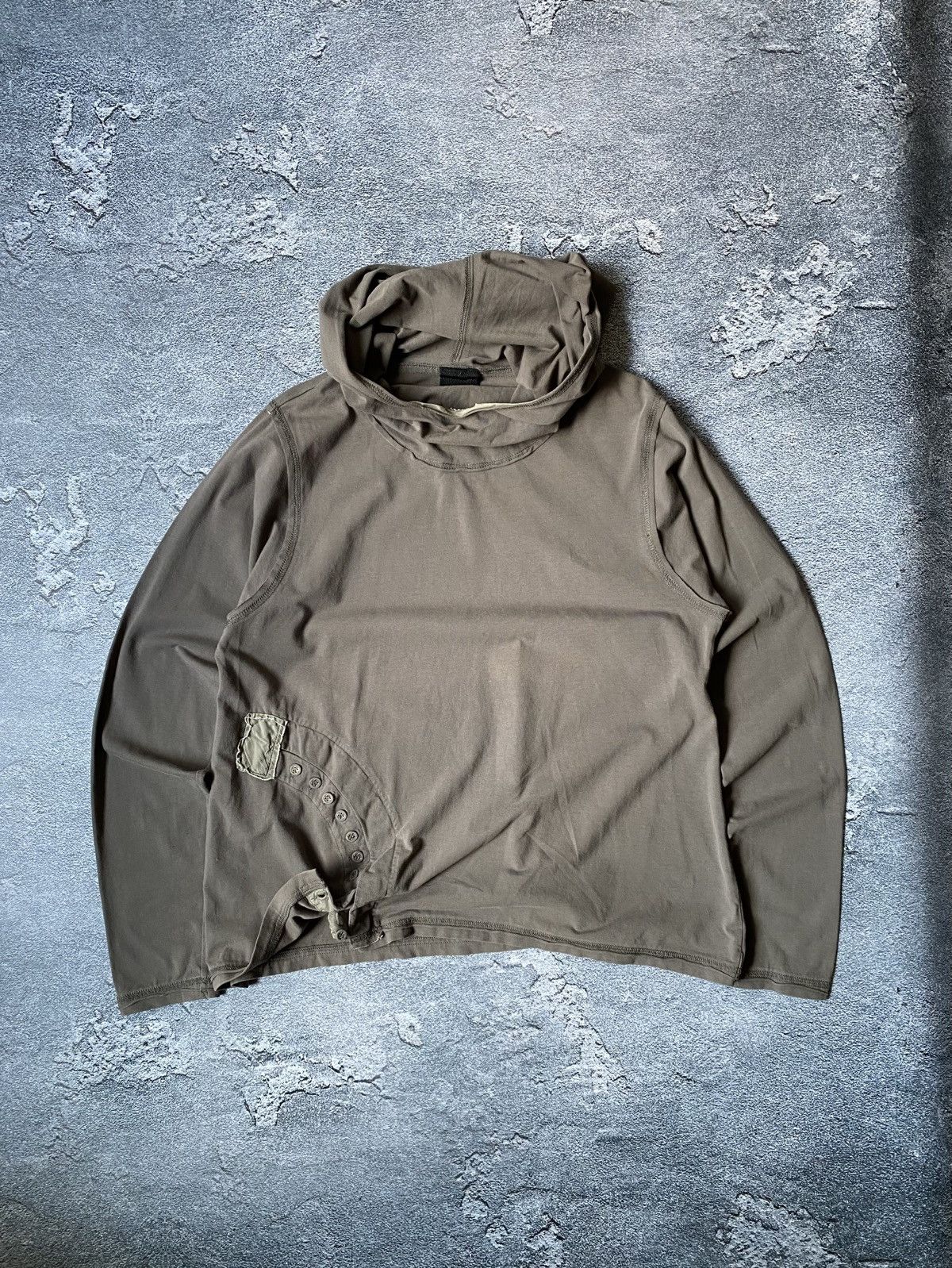 Rundholz Rundholz Black Label Assymetrical Button Big Shadow Hoodie Size S / US 4 / IT 40 - 2 Thumbnail