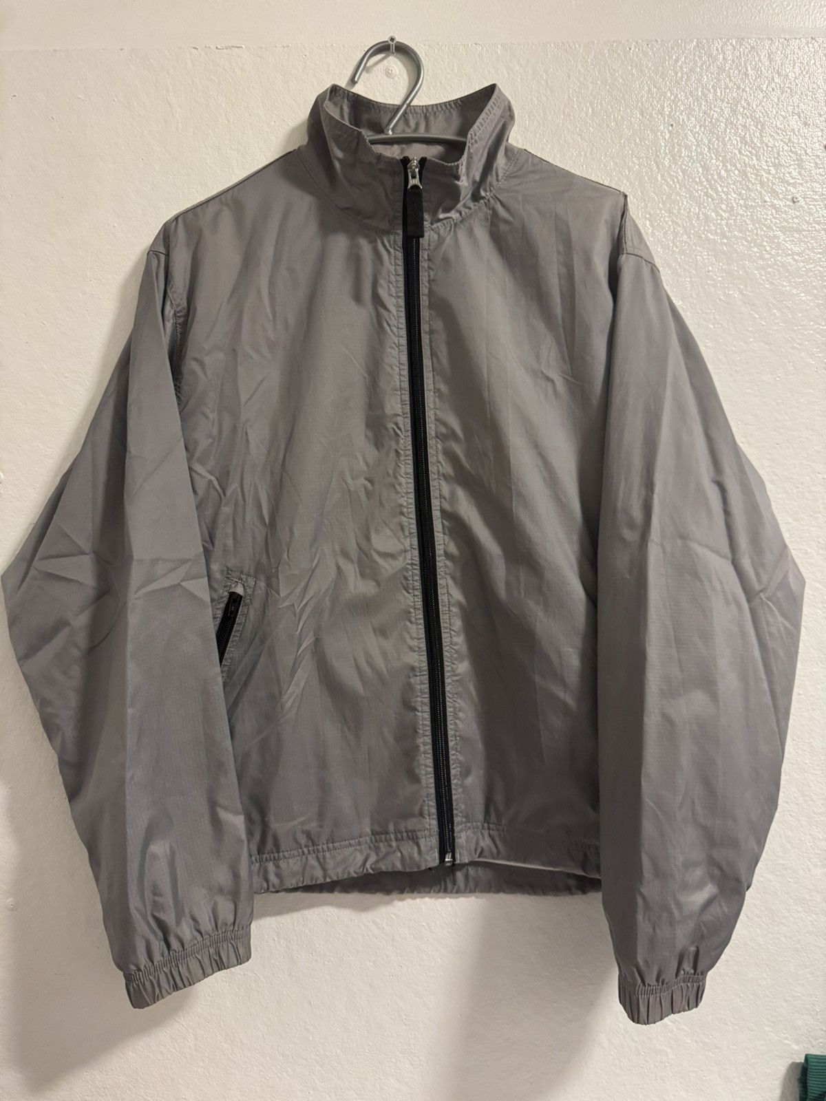 Gap Vintage Gap Silver Windbreak Size US L / EU 52-54 / 3 - 2 Thumbnail