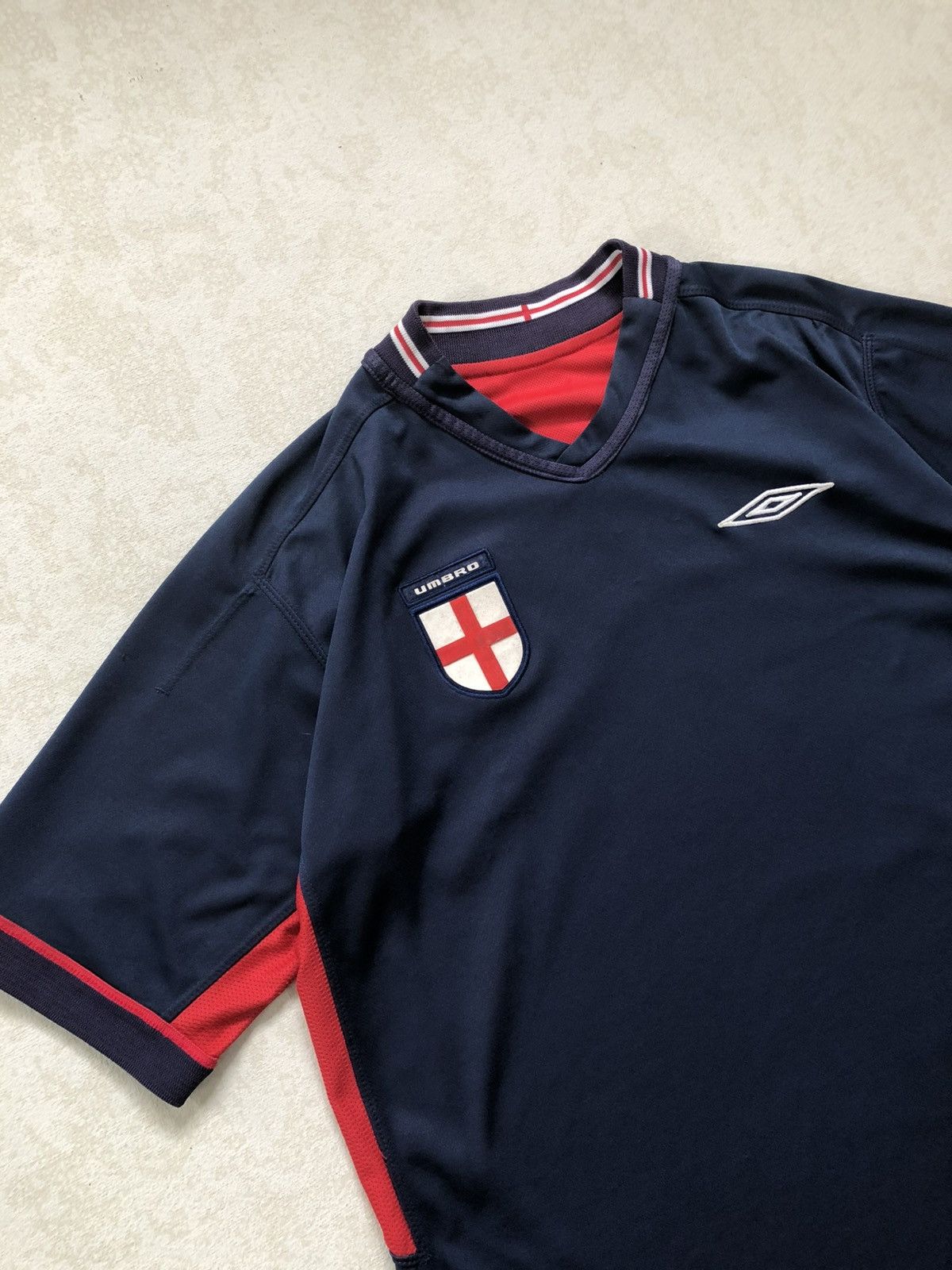 Umbro Jersey vintage Umbro England Reversible 2002-2004 Size US L / EU 52-54 / 3 - 4 Thumbnail