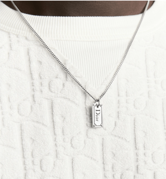 Dior o1w1db10825 Size : OS / N2909H Necklace in Silver Size ONE SIZE - 4 Thumbnail