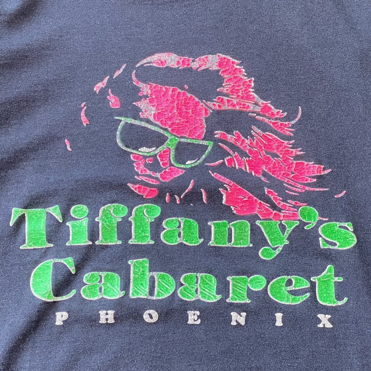 Vintage Vintage 90s Tiffany’s Cabaret Strip Club Tee Size US L / EU 52-54 / 3 - 5 Thumbnail