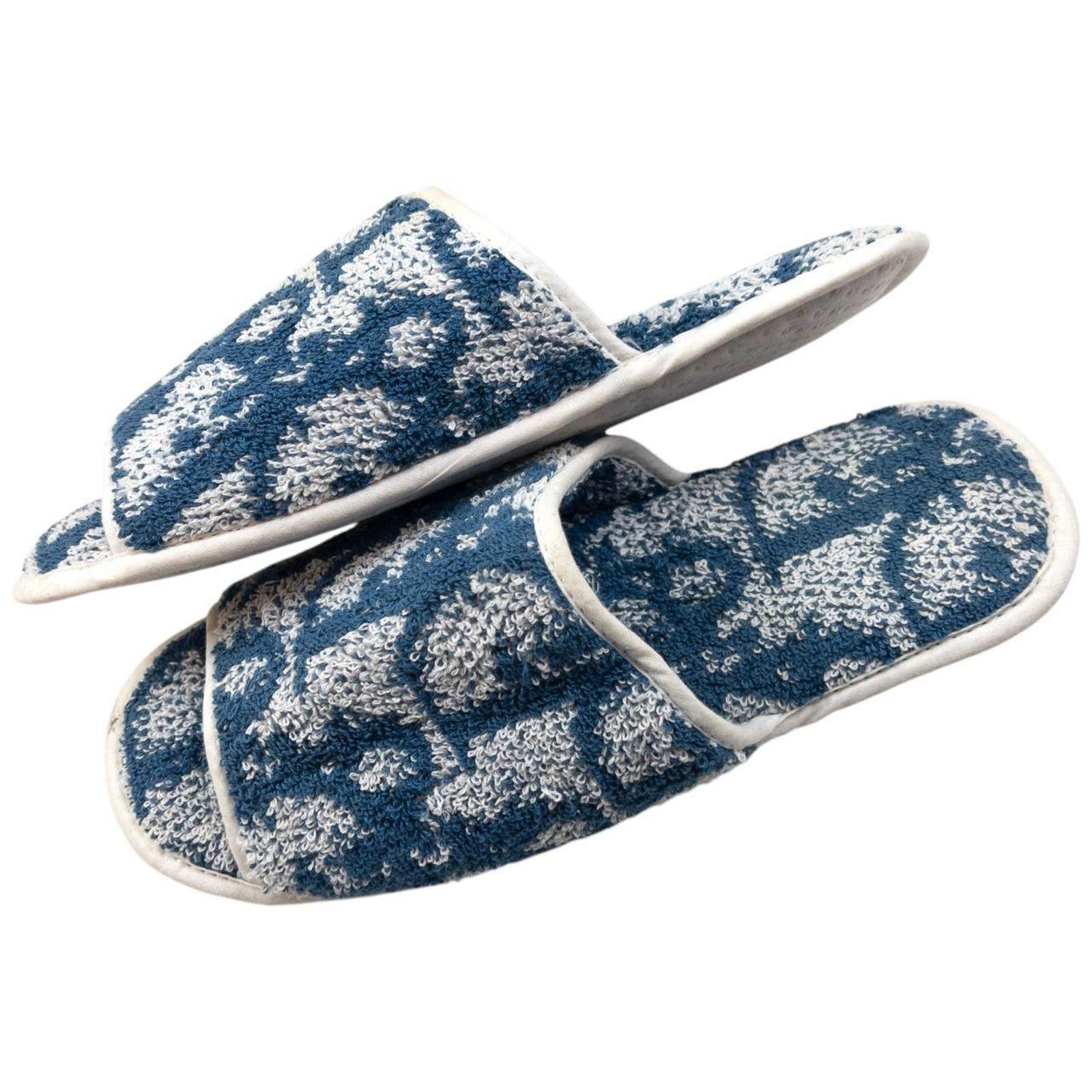 Dior Vintage Dior Monogram Terry Cloth Slippers Size UK 10 Size US 11 / EU 44 - 3 Thumbnail