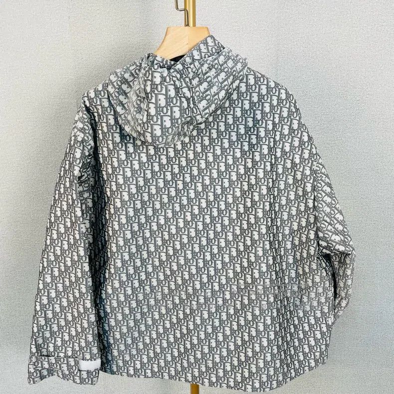 Dior Dior Old flower full letter logo hooded windbreaker jacket Size XS / US 0-2 / IT 36-38 - 2 Thumbnail