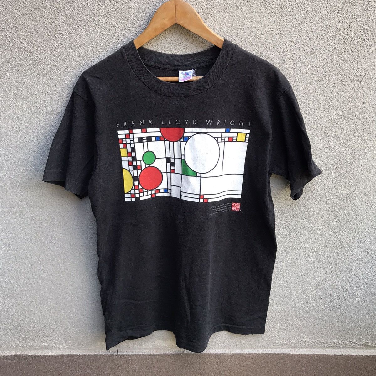Arts & Science Vintage 90s FRANK LLOYD Wright art tee Size US M / EU 48-50 / 2 - 1 Thumbnail