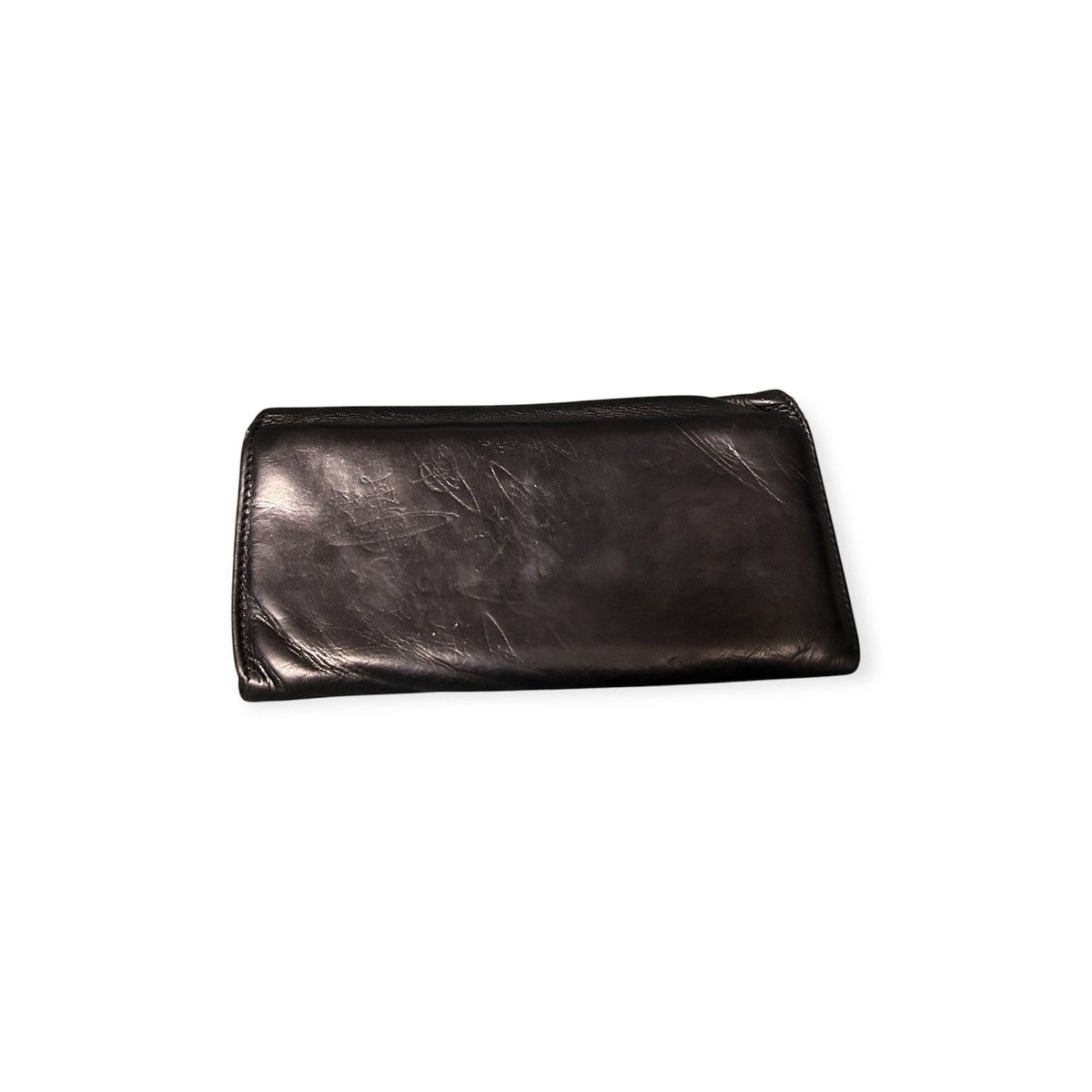 Vivienne Westwood London Orb Stamp Leather Black Long Wallet Size ONE SIZE - 6 Thumbnail