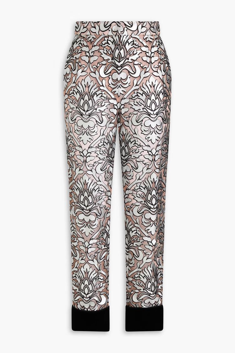 Dolce & Gabbana o1y0925 Sweatpant in Silver Size 28" / US 6 / IT 42 - 1 Thumbnail