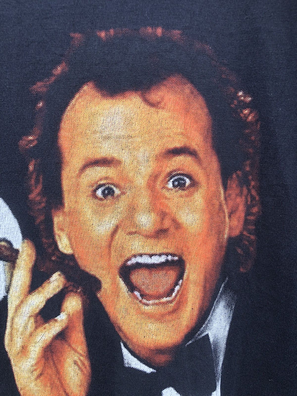 Vintage Vintage Y2K Bill Murray Scrooged Christmas Movie Tshirt Size US XL / EU 56 / 4 - 6 Thumbnail