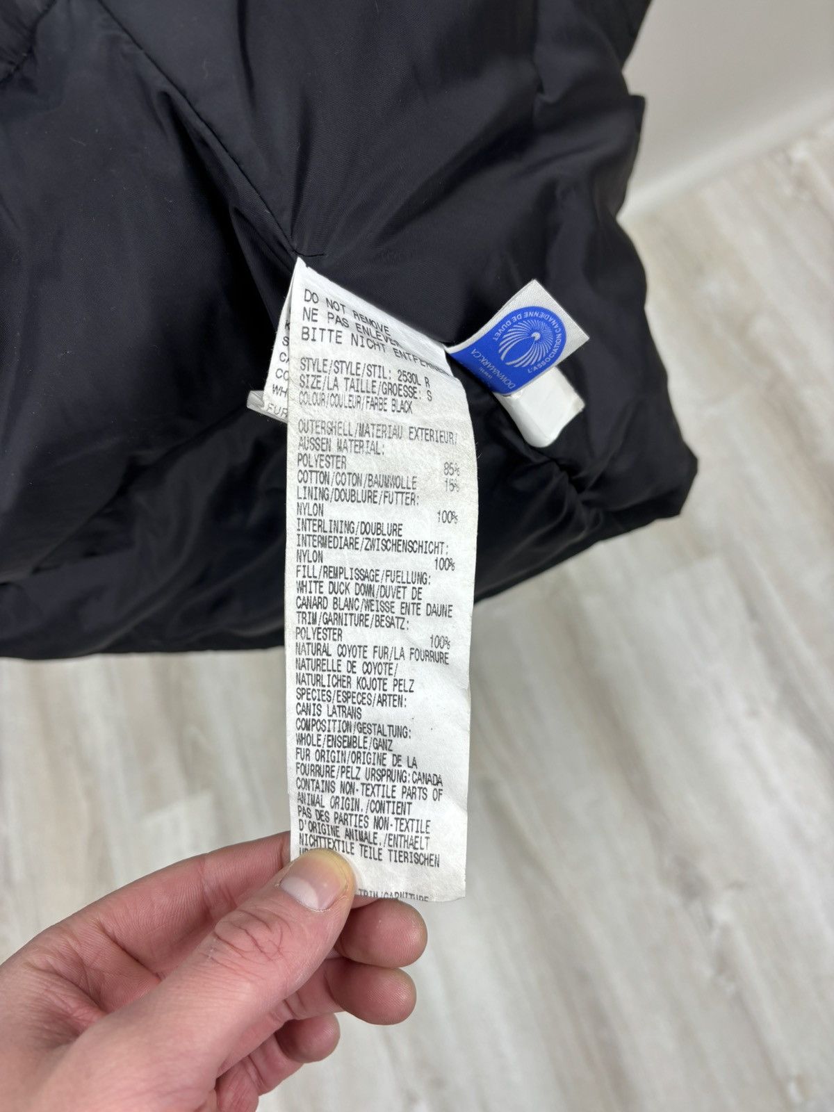 Canada Goose Womens jacket Canada Goose Size S Color Black Size S / US 4 / IT 40 - 15 Thumbnail