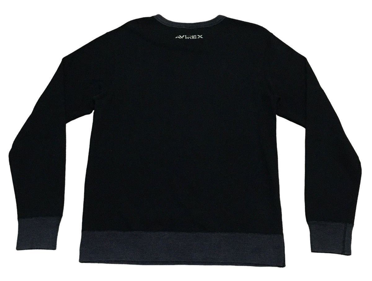 Rare Design Vintage Japanese Brand Avirex Sweatshirt 1990s