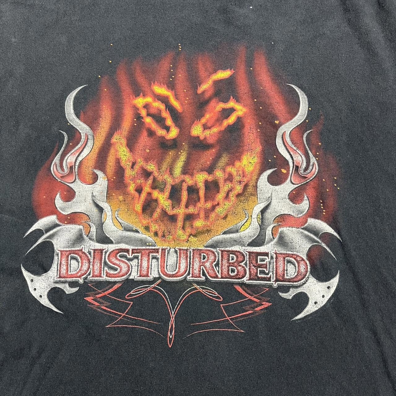 Designer Vintage Disturbed Band Giant tank top Size US XL / EU 56 / 4 - 2 Thumbnail