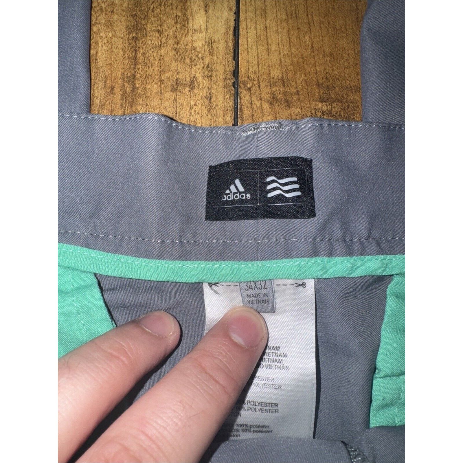 Adidas Adidas Golf Pants 34x32 Grey Active Wear Sportswear Size US 34 / EU 50 - 4 Thumbnail