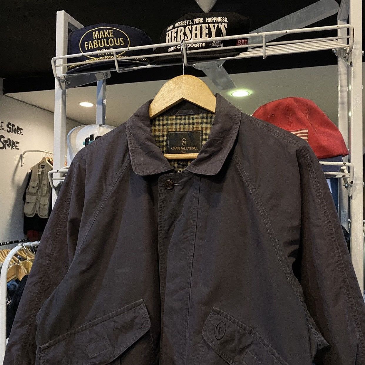 Gianni Valentino Vintage Gianni Valentino Italy Faded Bomber Jacket Size US M / EU 48-50 / 2 - 4 Thumbnail